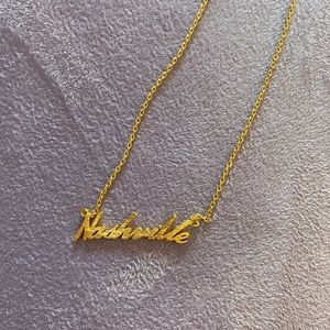 Gold Nashville Necklace